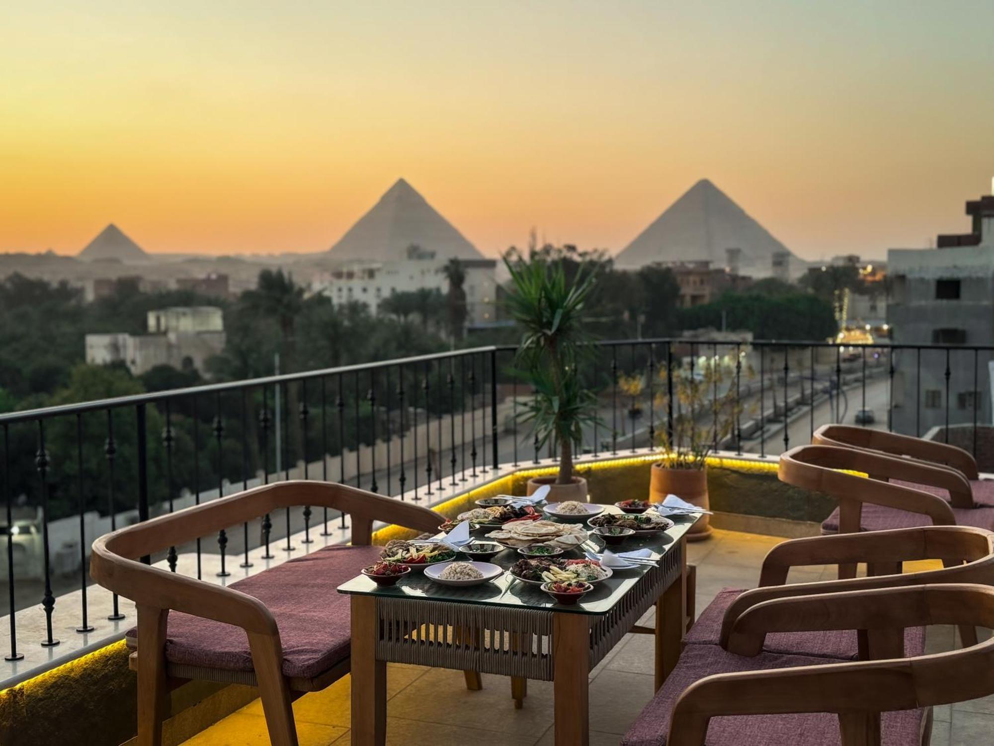 Almas Pyramids Hotel Kafret el-Gabal Dış mekan fotoğraf