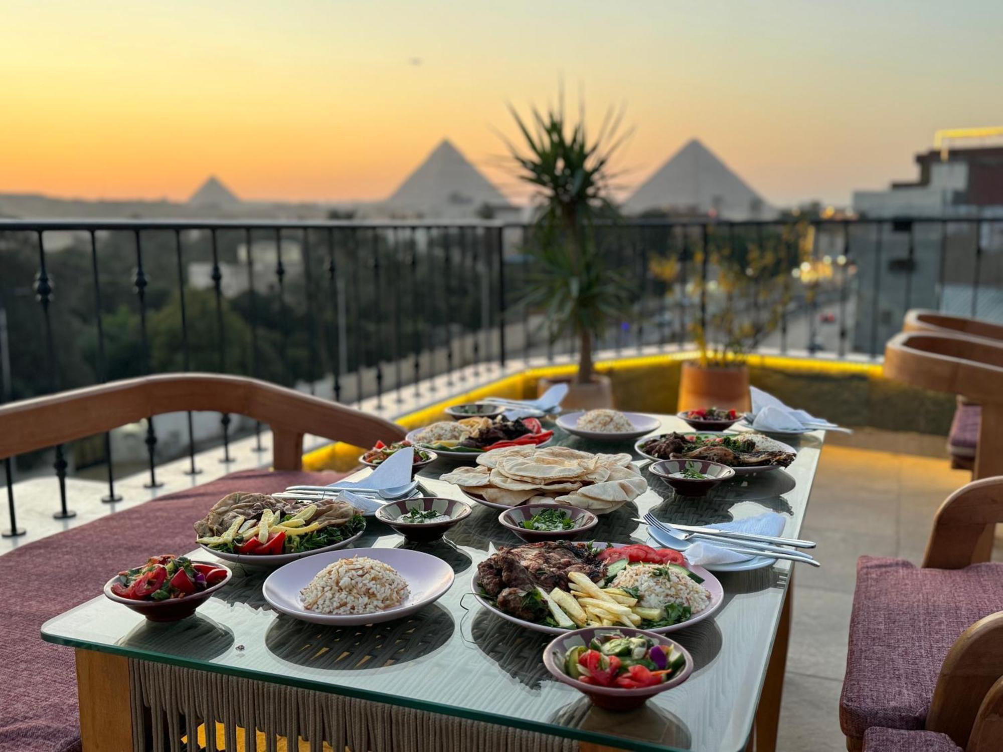 Almas Pyramids Hotel Kafret el-Gabal Dış mekan fotoğraf