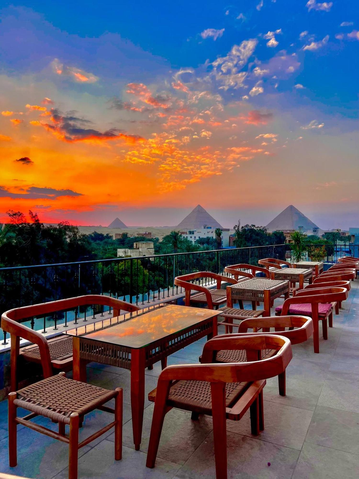Almas Pyramids Hotel Kafret el-Gabal Dış mekan fotoğraf