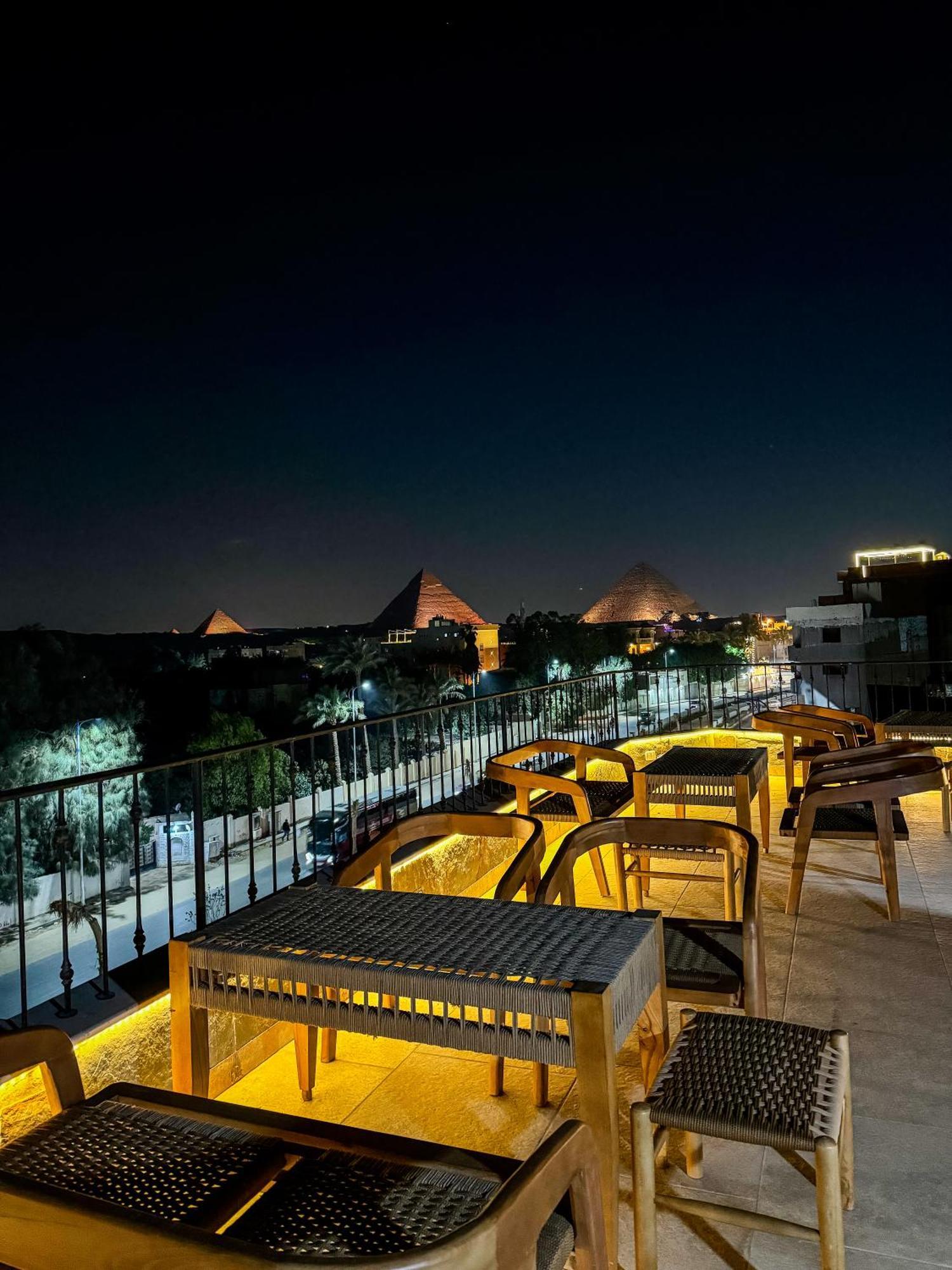 Almas Pyramids Hotel Kafret el-Gabal Dış mekan fotoğraf