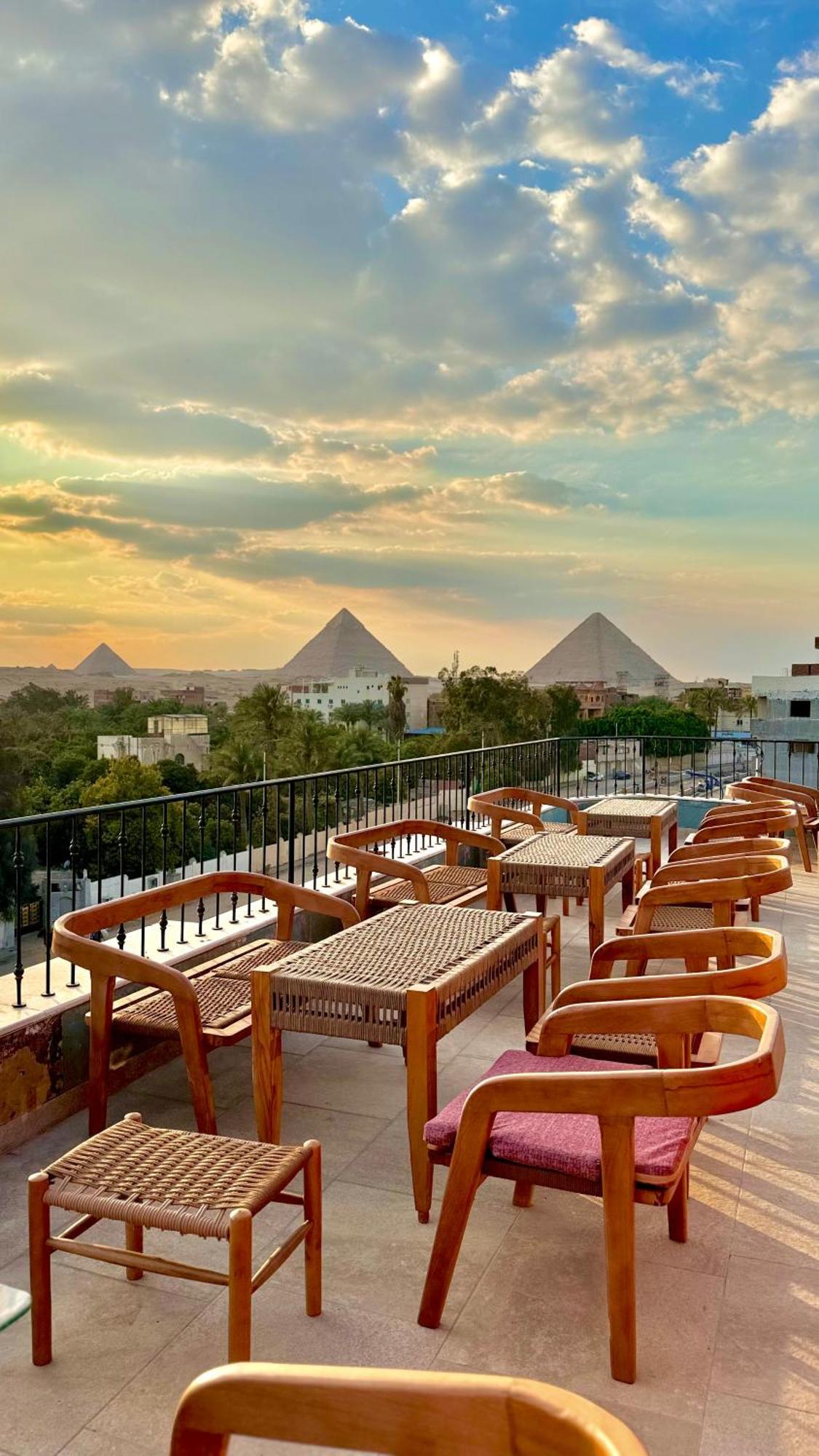 Almas Pyramids Hotel Kafret el-Gabal Dış mekan fotoğraf