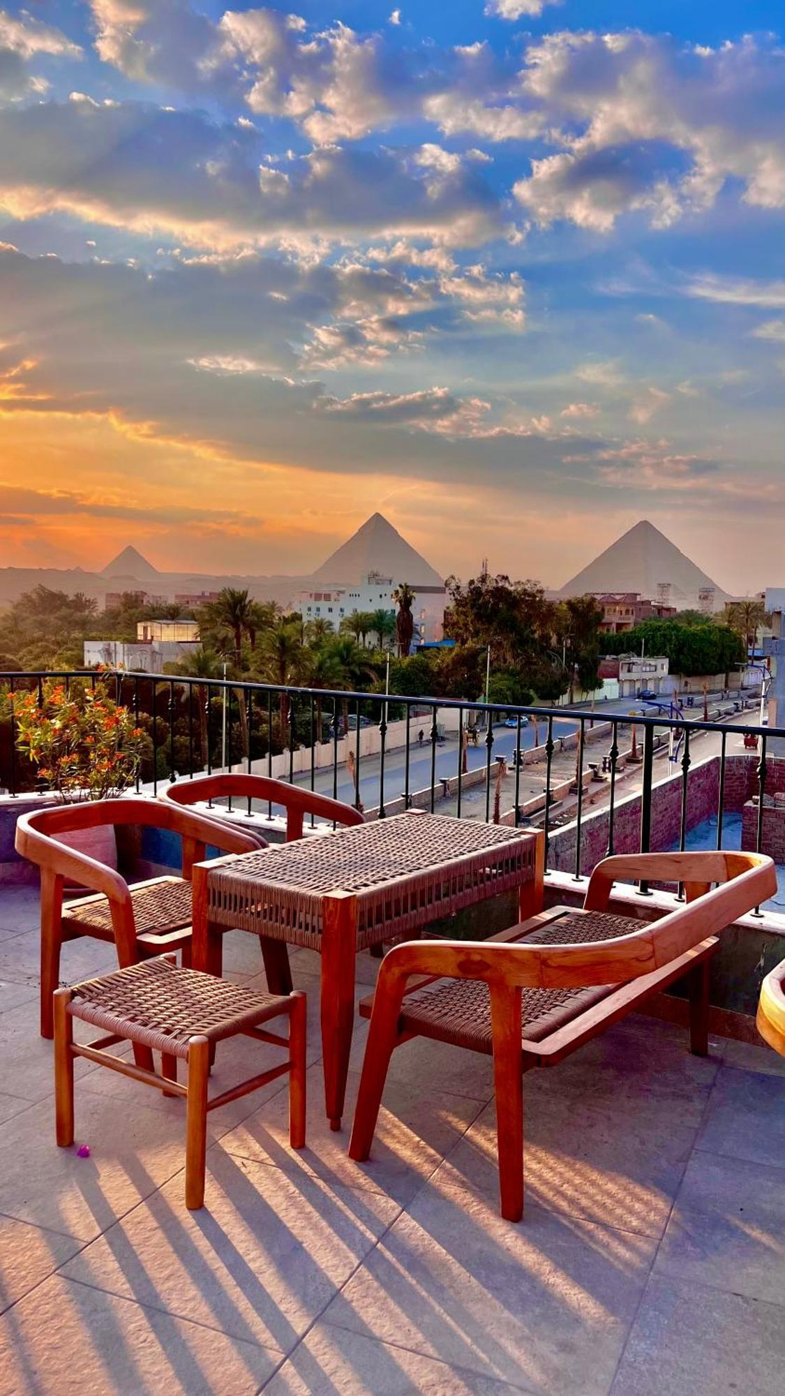 Almas Pyramids Hotel Kafret el-Gabal Dış mekan fotoğraf