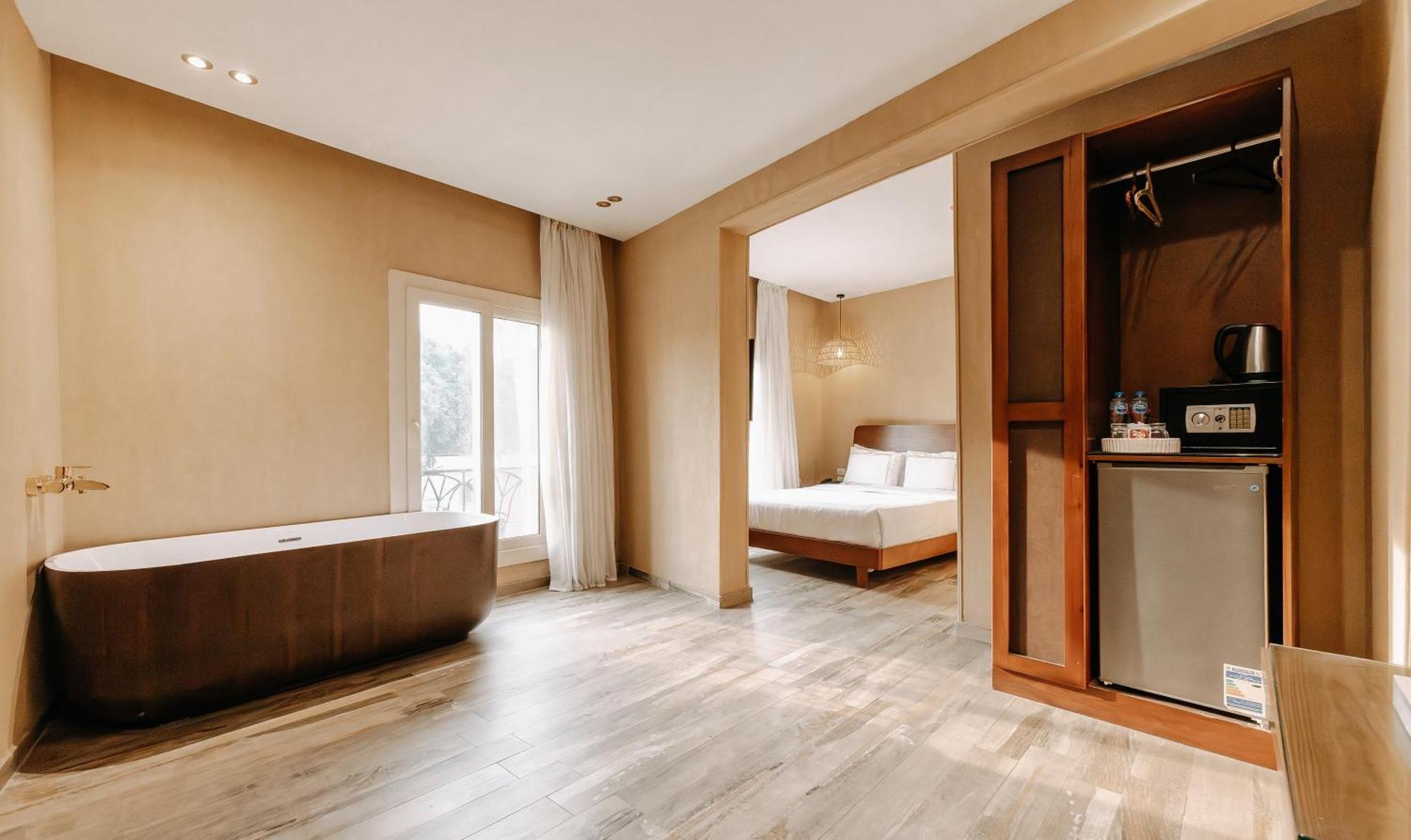 Almas Pyramids Hotel Kafret el-Gabal Dış mekan fotoğraf