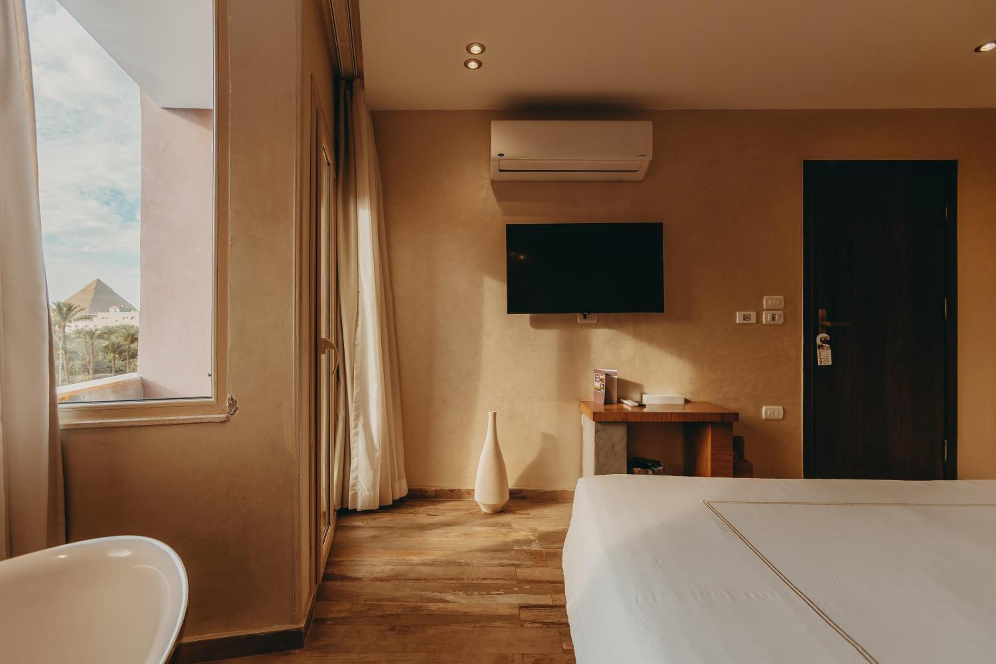 Almas Pyramids Hotel Kafret el-Gabal Dış mekan fotoğraf